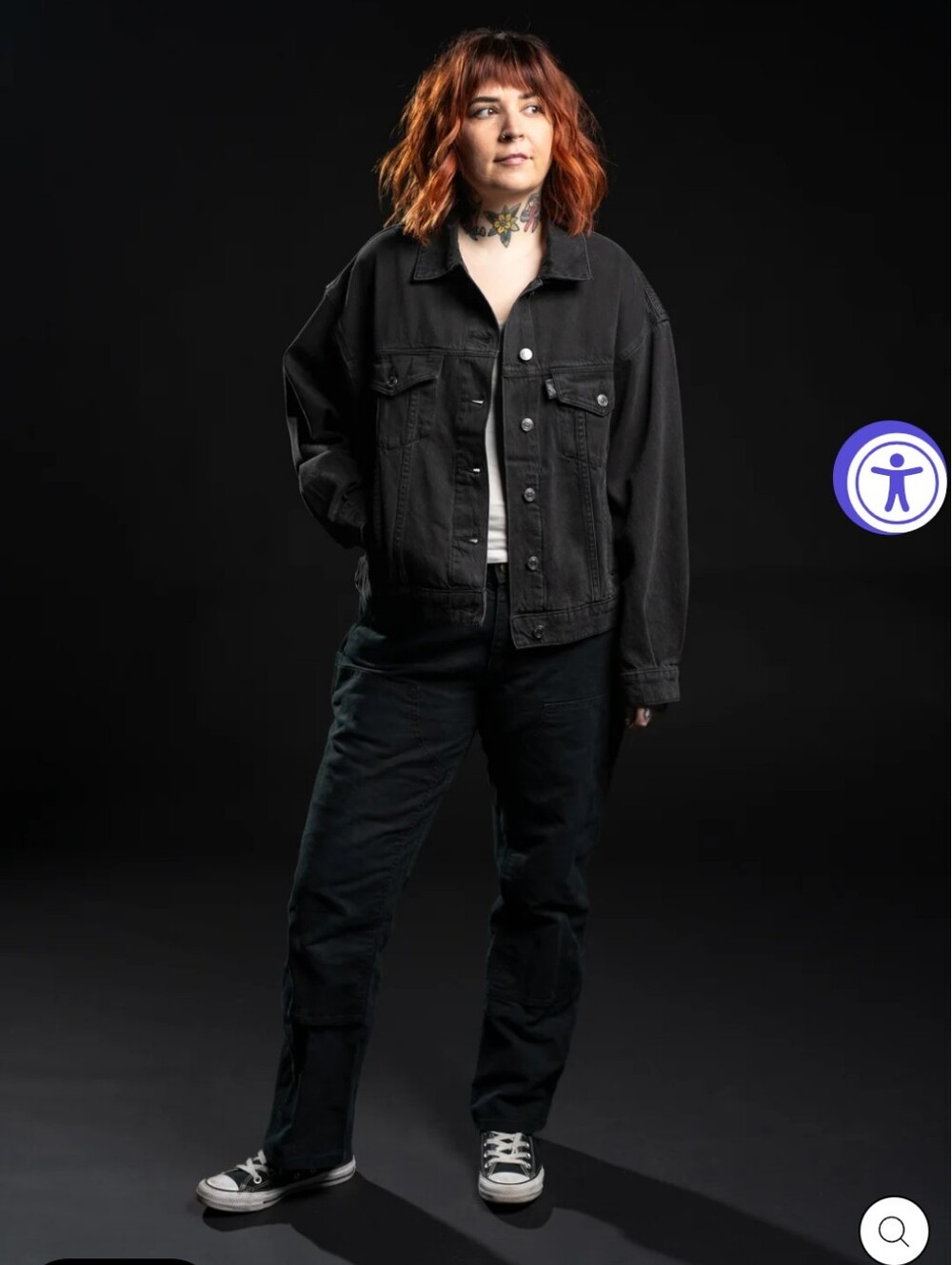 Black Denim Jacket! 🖤
